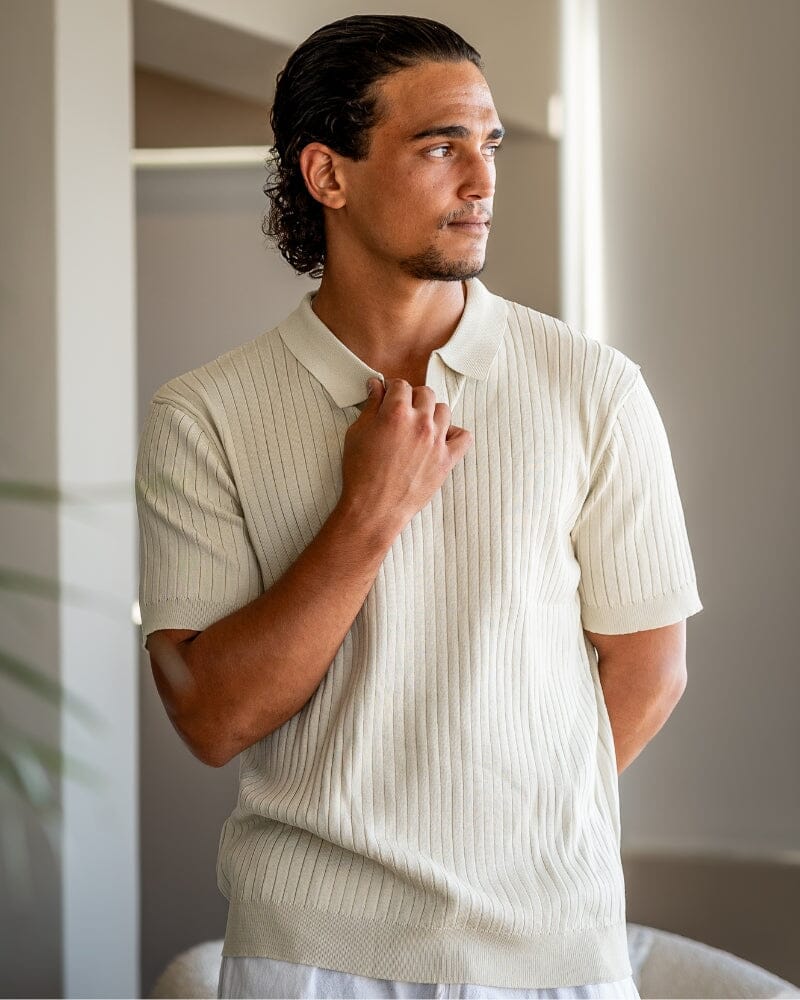 Premium Striped Polo Vincci Belmont