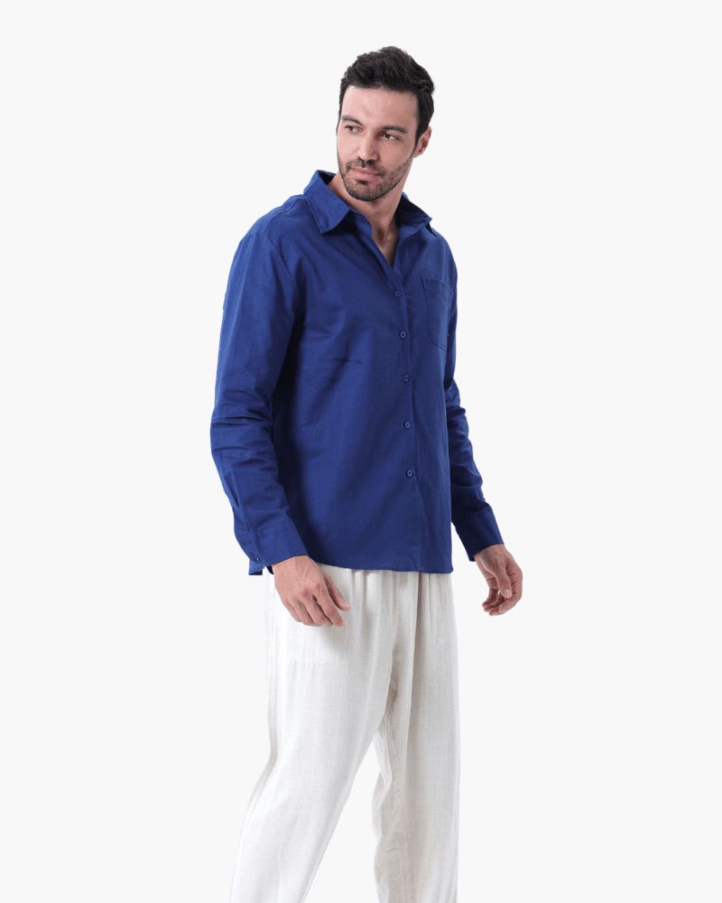 Cap Town 100% Linen Shirt Vincci Belmont