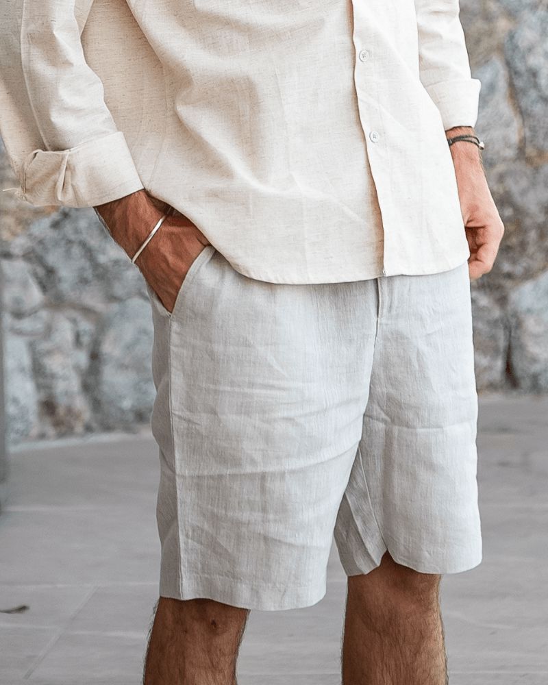 Premium Linen Shorts Vincci Belmont