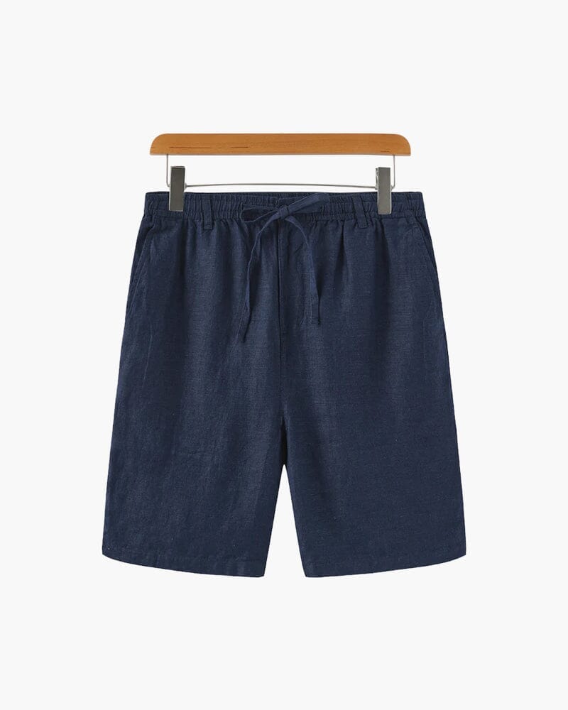Casablanca - Premium Linen Shorts Volk Bleu P 