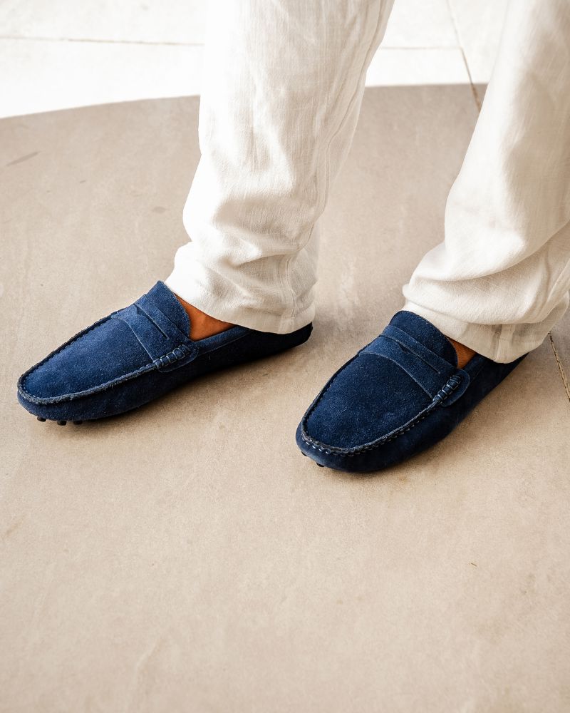 Suede Driver Loafers Vincci Belmont